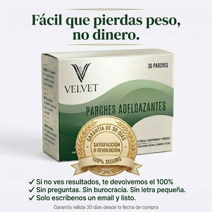 Para Mujeres que ya lo Han Probado Todo | Parches Adelgazantes Velvet™