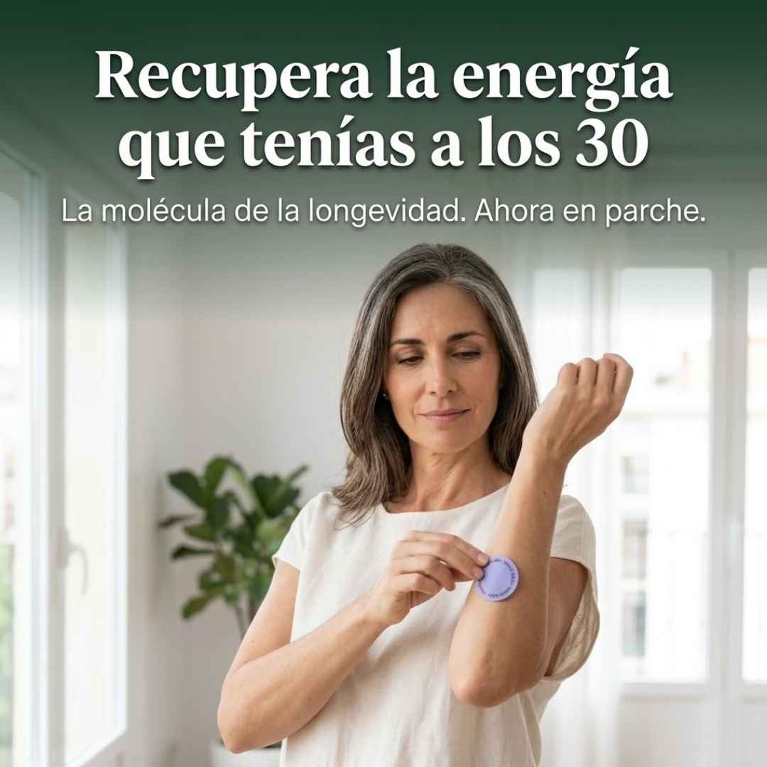 Parche NAD+ Velvet® | La Molécula de la Longevidad que Tu Cuerpo Necesita