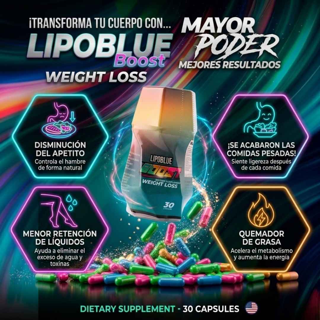 LIPOBLUE BOOST | Tu Empujón Para Recuperar el Cuerpo Que Mereces