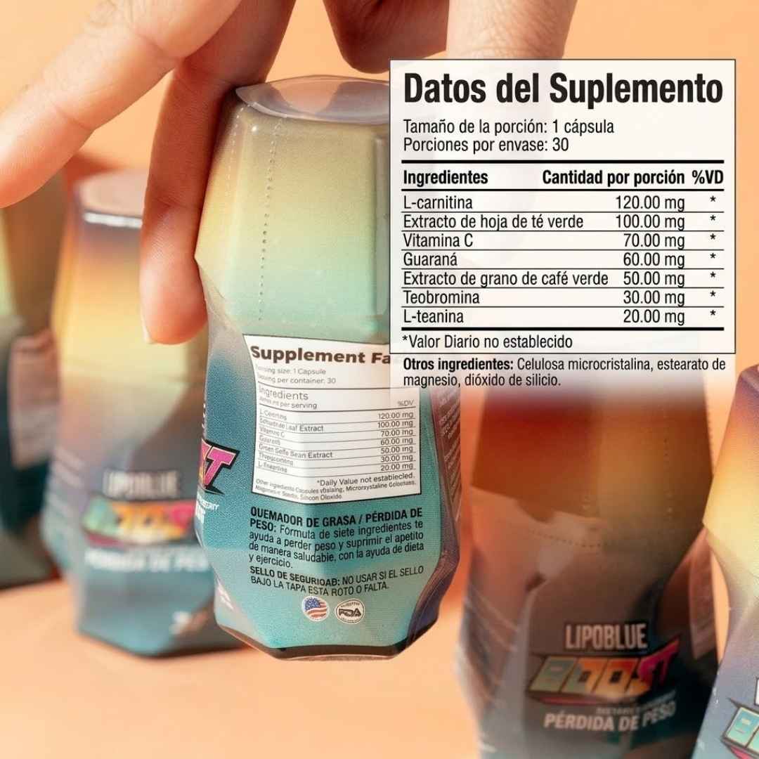 LIPOBLUE BOOST | Tu Empujón Para Recuperar el Cuerpo Que Mereces