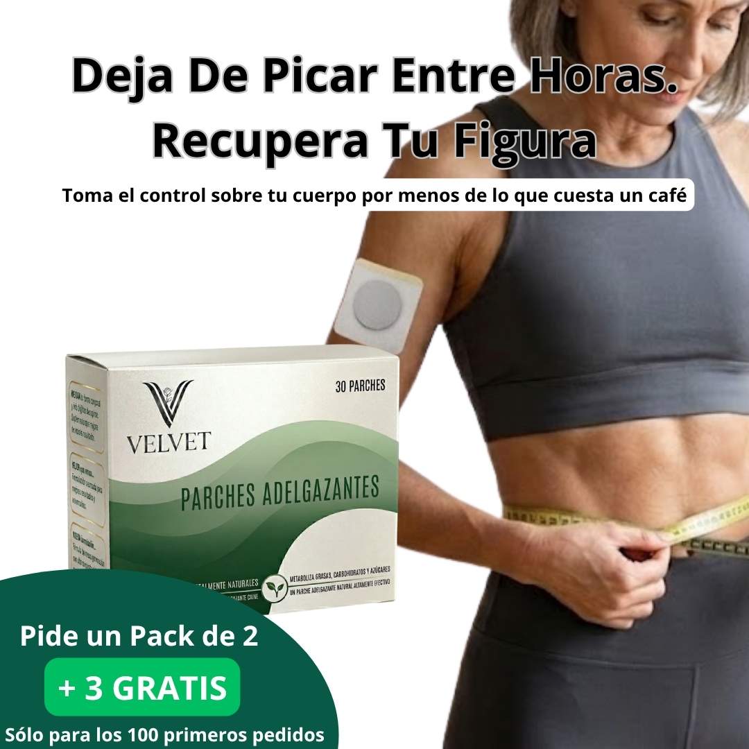 Para Mujeres que ya lo Han Probado Todo | Parches Adelgazantes Velvet™