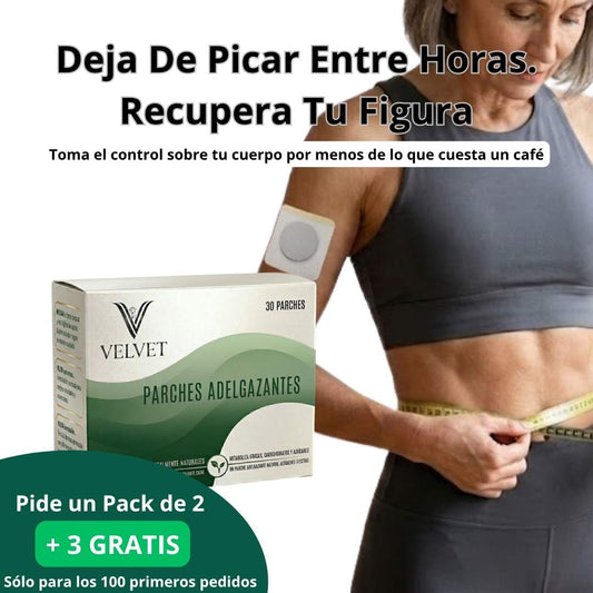 Para Mujeres que ya lo Han Probado Todo | Parches Adelgazantes Velvet™